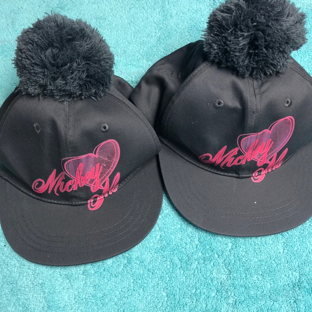 Mickey and Me pompom hat new with tags.